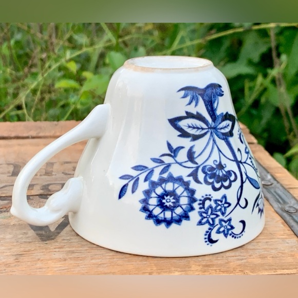 Mid Century Vtg Discontinued J G Meakin England Blue Nordic Ironstone Teacup - Picture 6 of 12